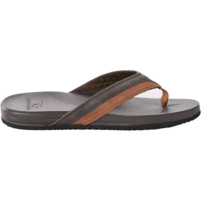 2024 Rip Curl Mens Soft Top Open Toe Flip Flops 1B9MOT - Brown / Tan